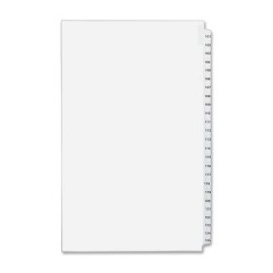 Avery Side Tab Index...