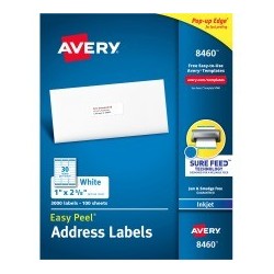Avery Easy Peel Mailing Label