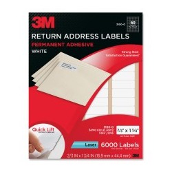 3M Return Address Label