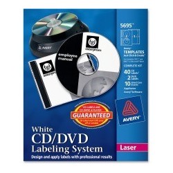 Avery Matte White Film DVD...