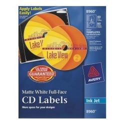 Avery Full Face CD Labels