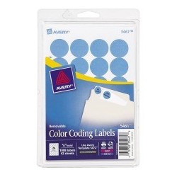 Avery Round Color Coding Label