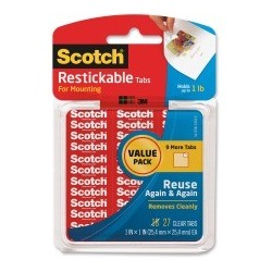 Scotch Restickable Tab