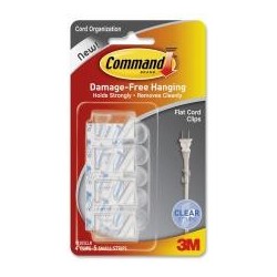 Command Clear Flat Cord...