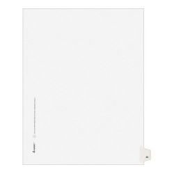 Avery Side-Tab Legal Index...