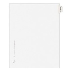 Avery Legal Exhibit Index...