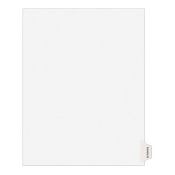 Avery Legal Exhibit Numeric...