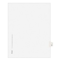 Avery Side-Tab Legal Index...