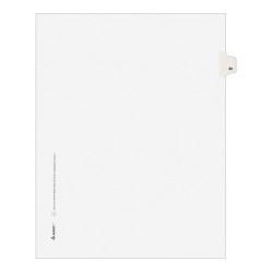 Avery Side-Tab Legal Index...