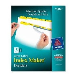 Avery Index Maker Punched...