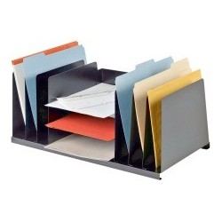 Mmf Steelmaster Letter Size Desktop File Organizer
