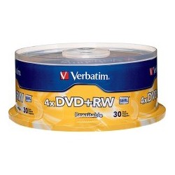 Verbatim 4x DVD+RW Media