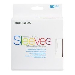 Memorex CD/DVD Sleeve with...