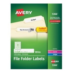 Avery Filing Label