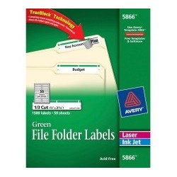 Avery Filing Labels