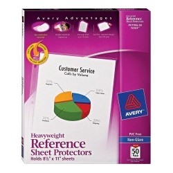 Avery Top Loading Sheet...