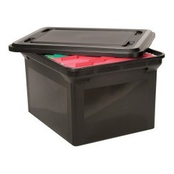 Advantus File Tote with Lid